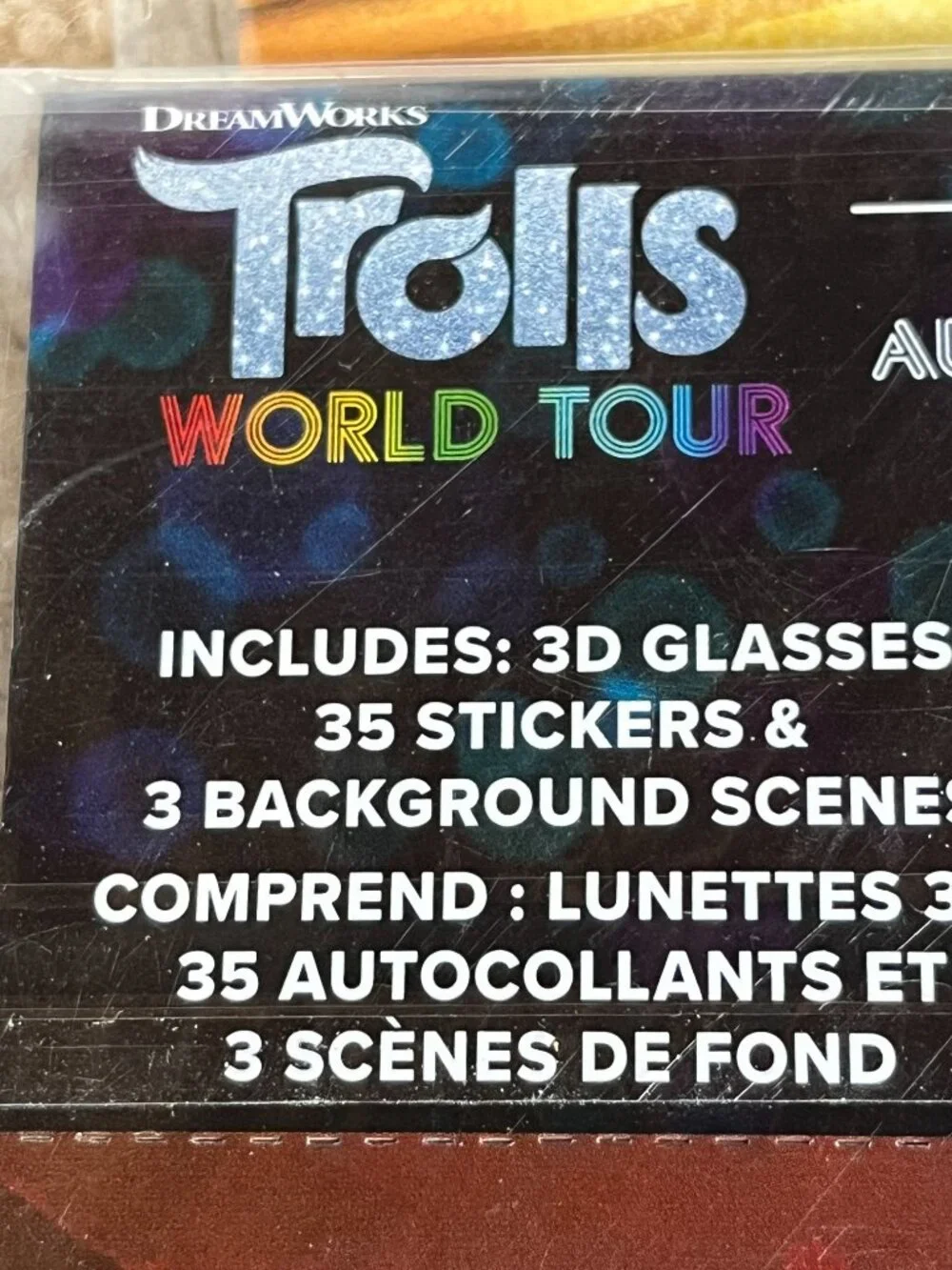 Trolls Jurasic Park Transformers 3d sticker
